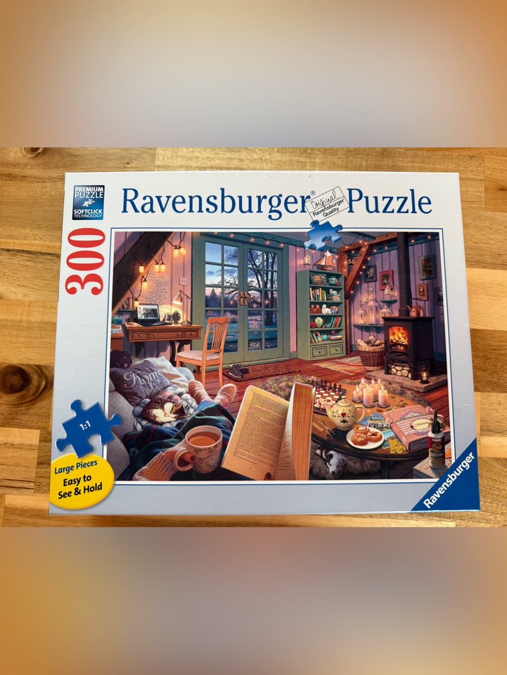 Ravensburger 300 Piece Jigsaw Puzzle Cozy Retreat Verified 174720